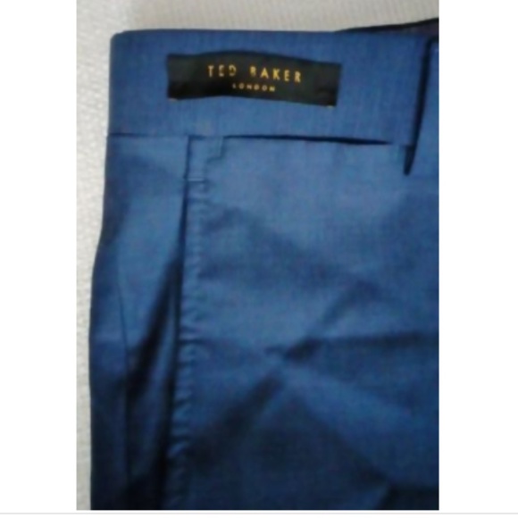 Ted Baker London Jarrett Trim Fit Wool Pants NWOT - Picture 7 of 13